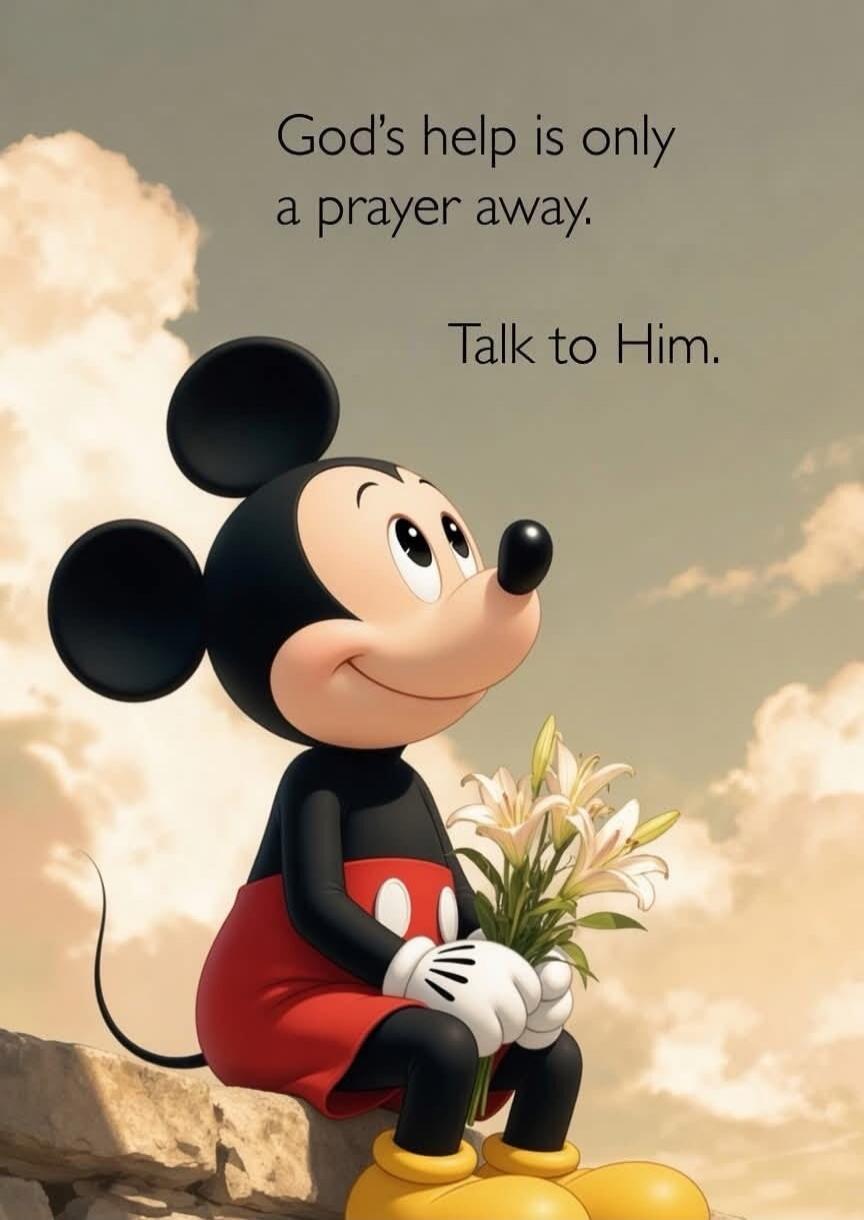God's help is only a prayer away. Talk to Him.