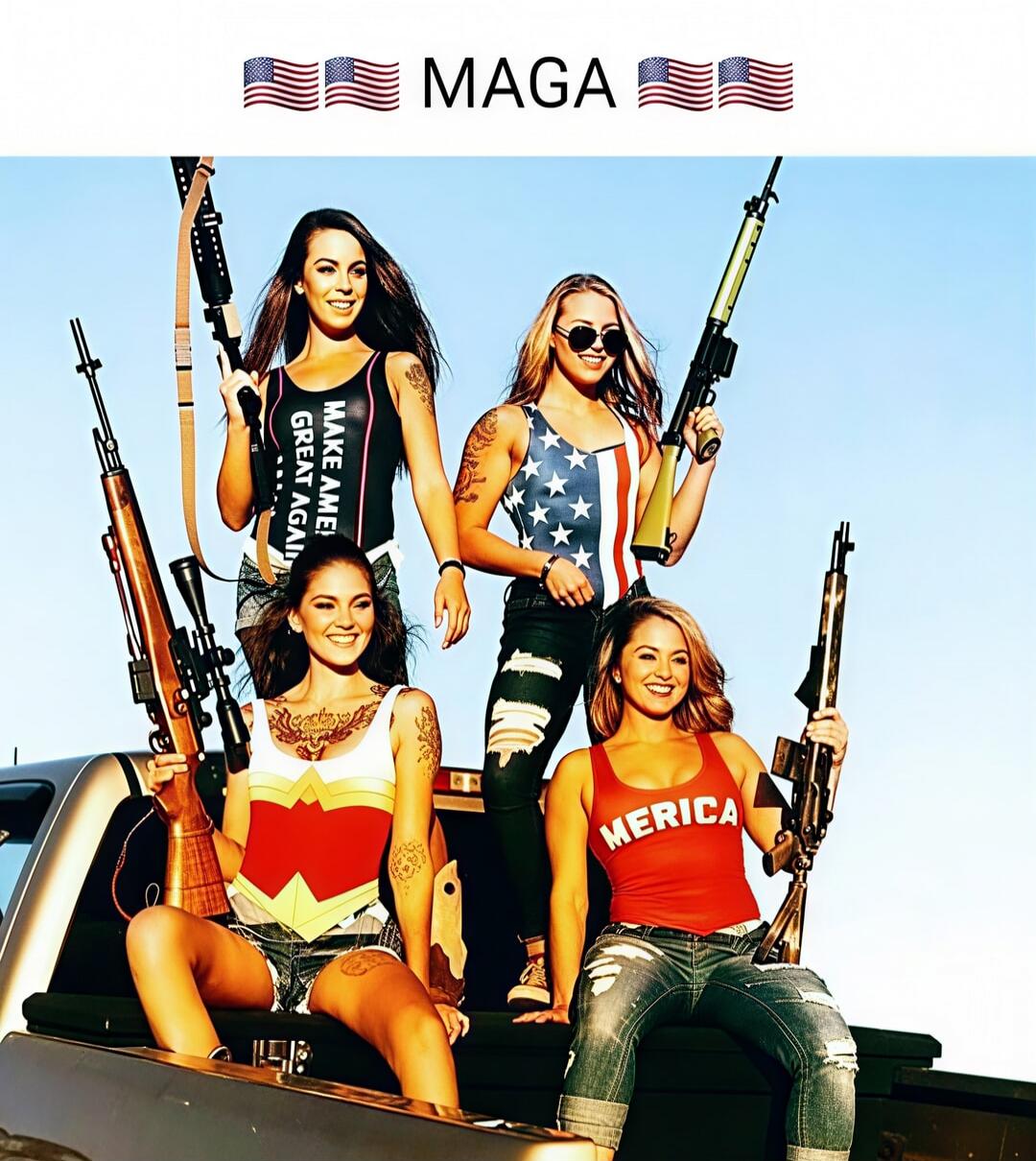 MAGA MAKE AMERICA GREAT AGAIN MERICA
