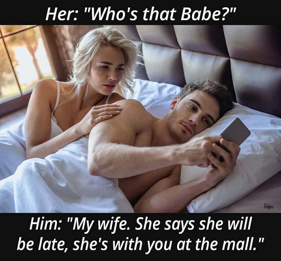 Her hos that Babe Him My we She says she will be late shes with you at the mall