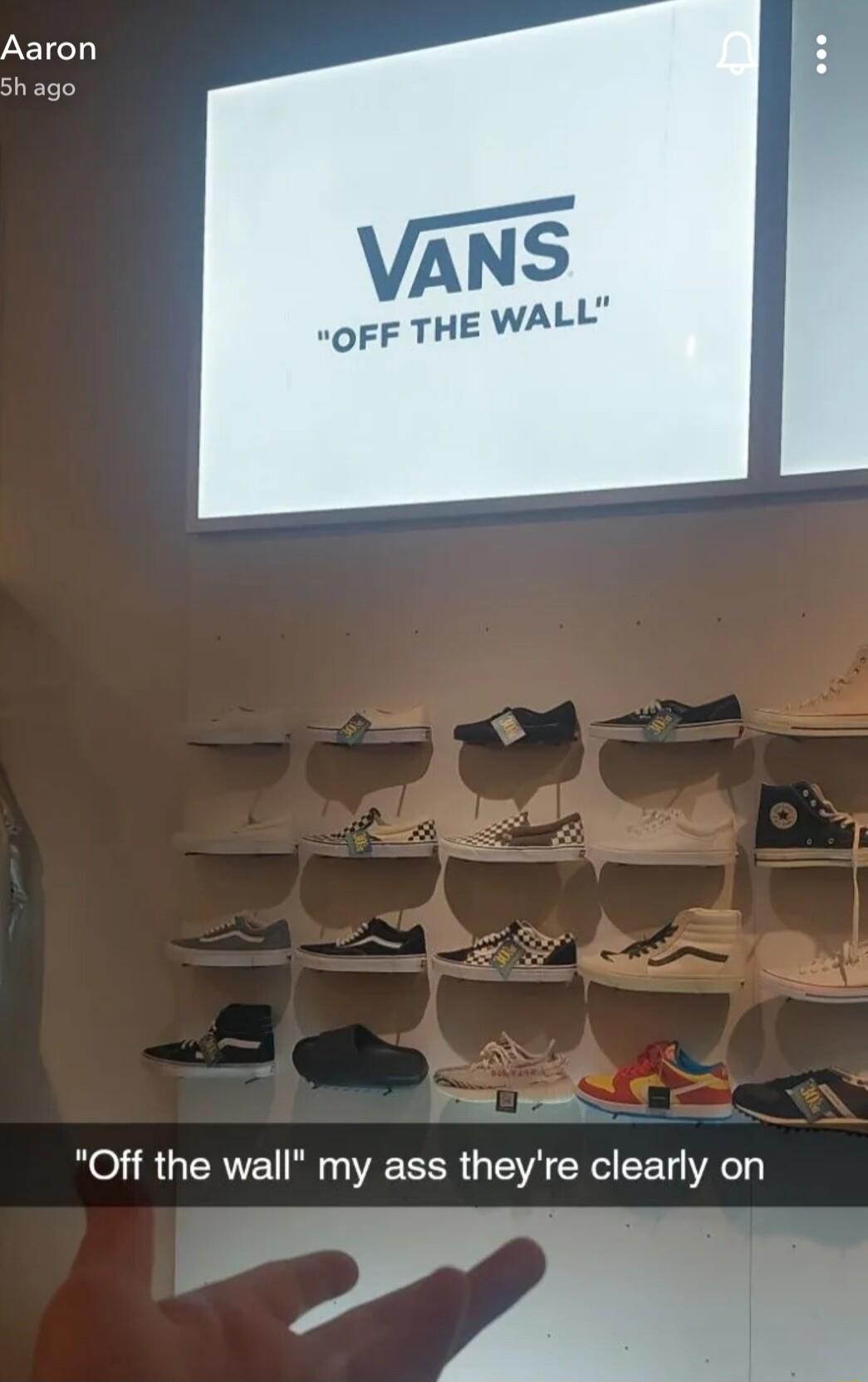 Aaron Off the wall my ass theyre clearly on reyf