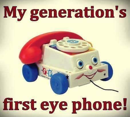 y generation first eye phone