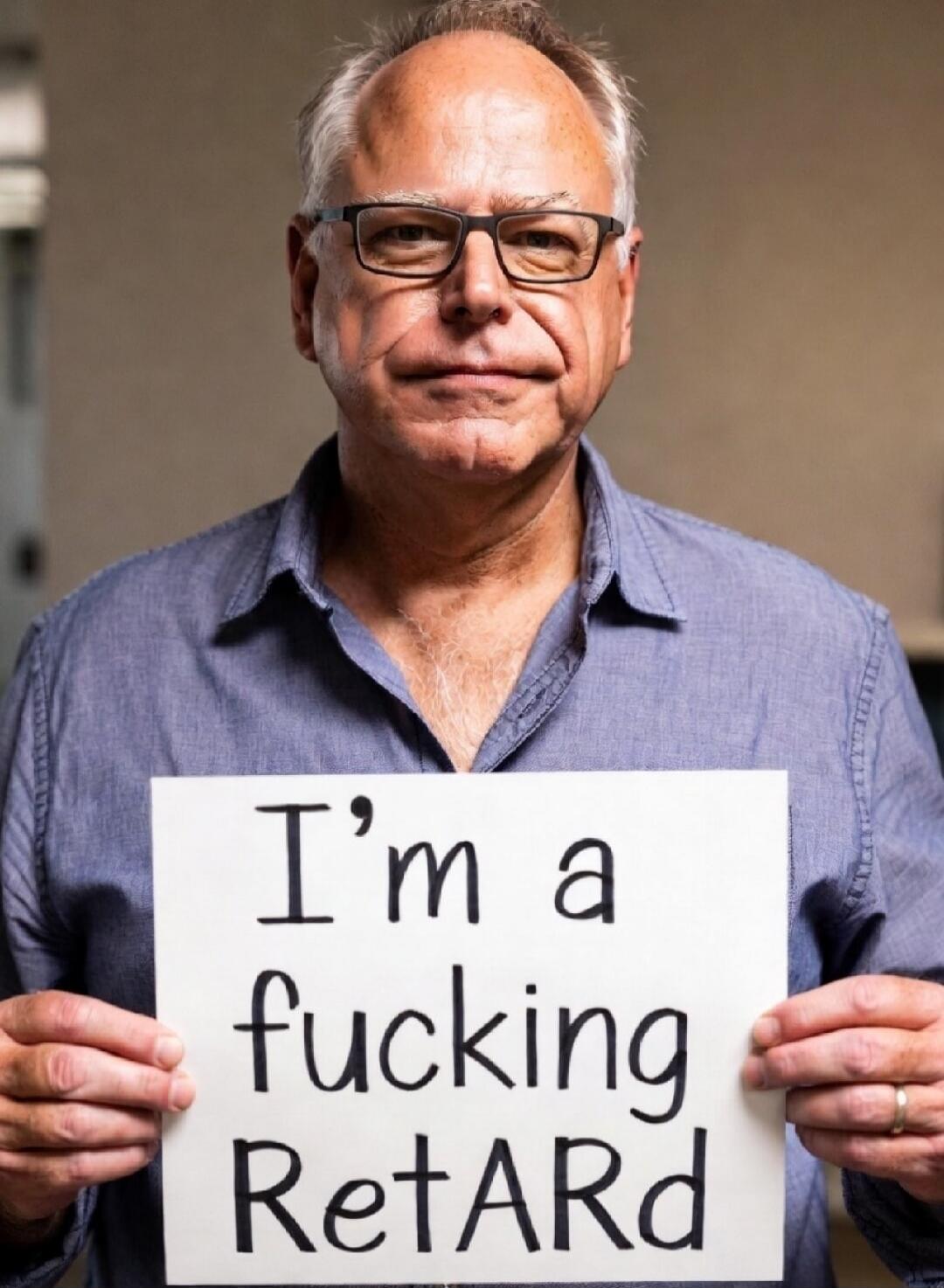 I'm a fucking RetARd