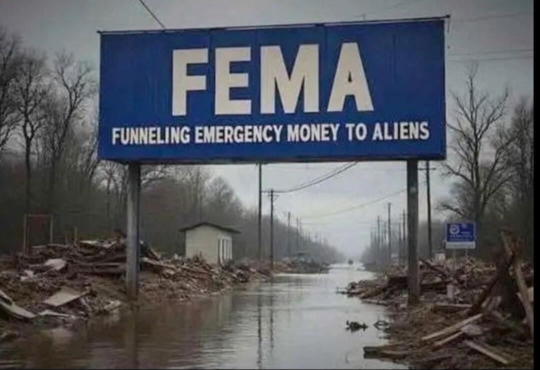 FEMA FUNNELING EMERGENCY MONEY TO ALIENS