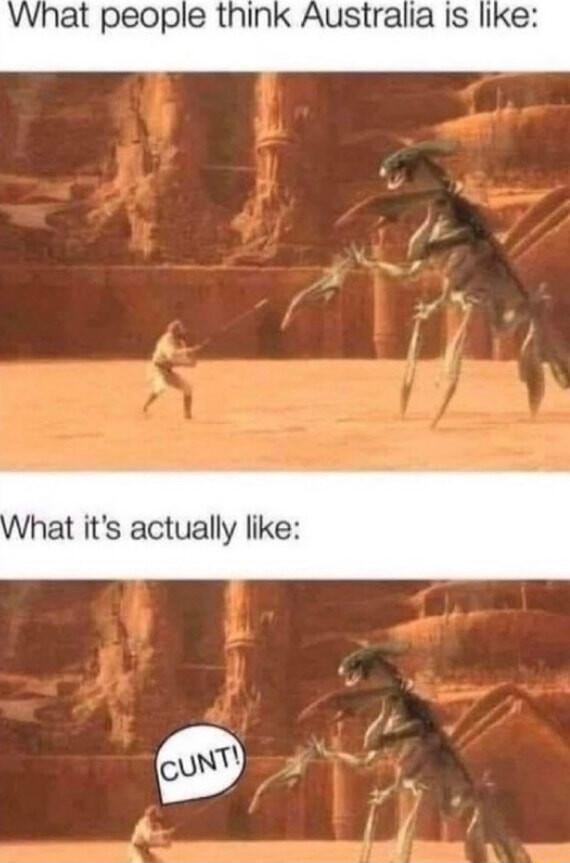 hat people think Australia is like hat its actually like