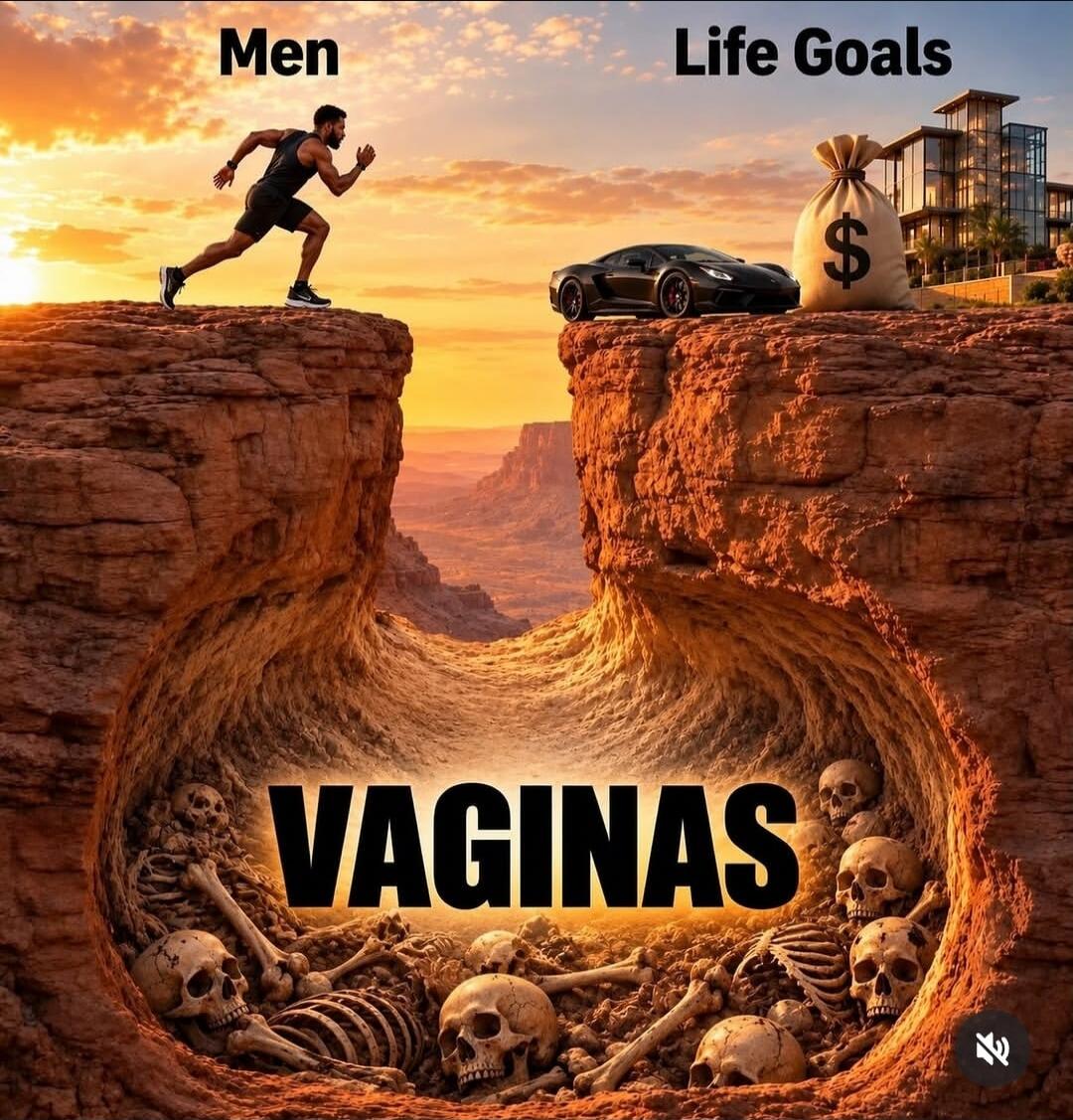 Men Life Goals VAGINAS