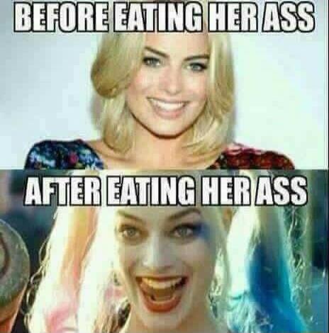 BEFORE EATING HER ASS AFTER EATING HER ASS