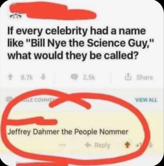 If every celebrity had a name like 