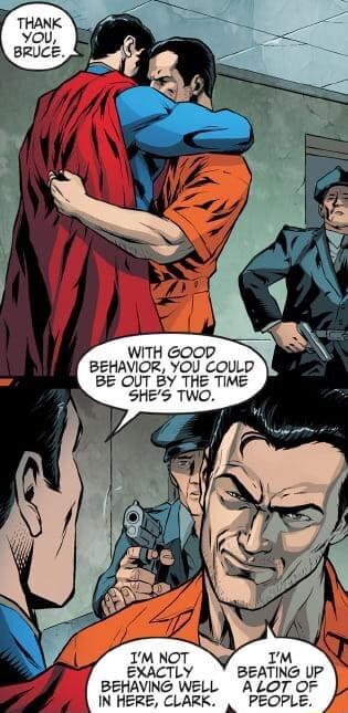 WITH GOop BEHAVIOR YOU COULD BE OUT BY THE TIME SHES TWO IM BEATING UP A LOT OF