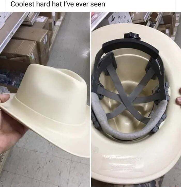 Coolest hard hat Ive ever seen