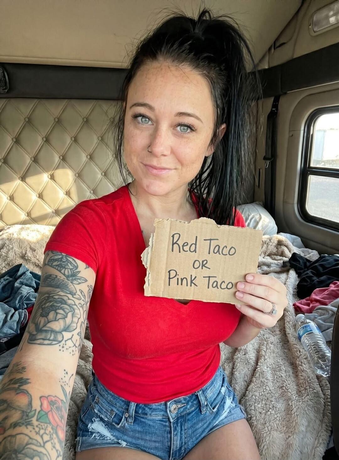 Red Taco OR Pink Taco