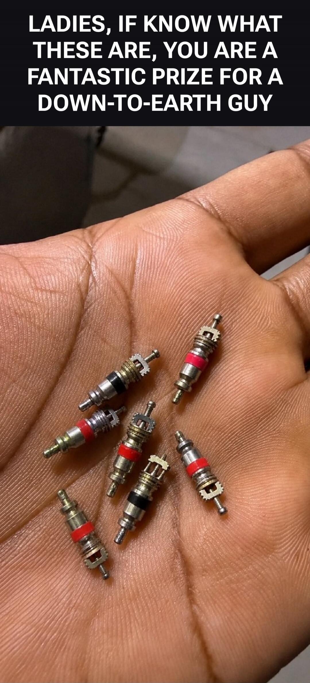LADIES, IF KNOW WHAT THESE ARE, YOU ARE A FANTASTIC PRIZE FOR A DOWN-TO-EARTH GUY