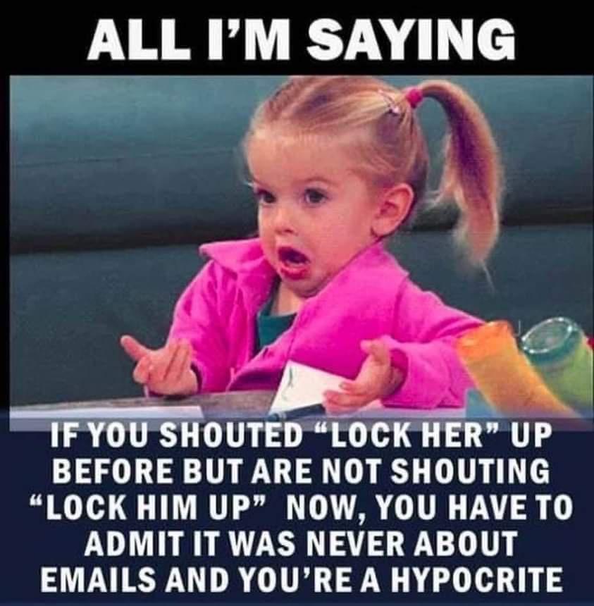 ALL IM SAYING h v n FTo0USRoUTED uP BEFORE BUT ARE NOT SHOUTING LOCK HIM UP NOW YOU HAVE TO ADMIT IT WAS NEVER ABOUT EMAILS AND YOURE A HYPOCRITE