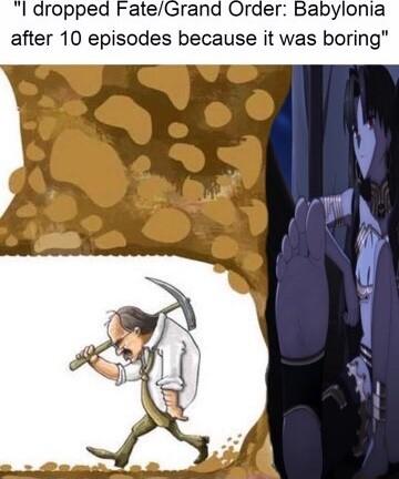 after 10 episodes because it was boring