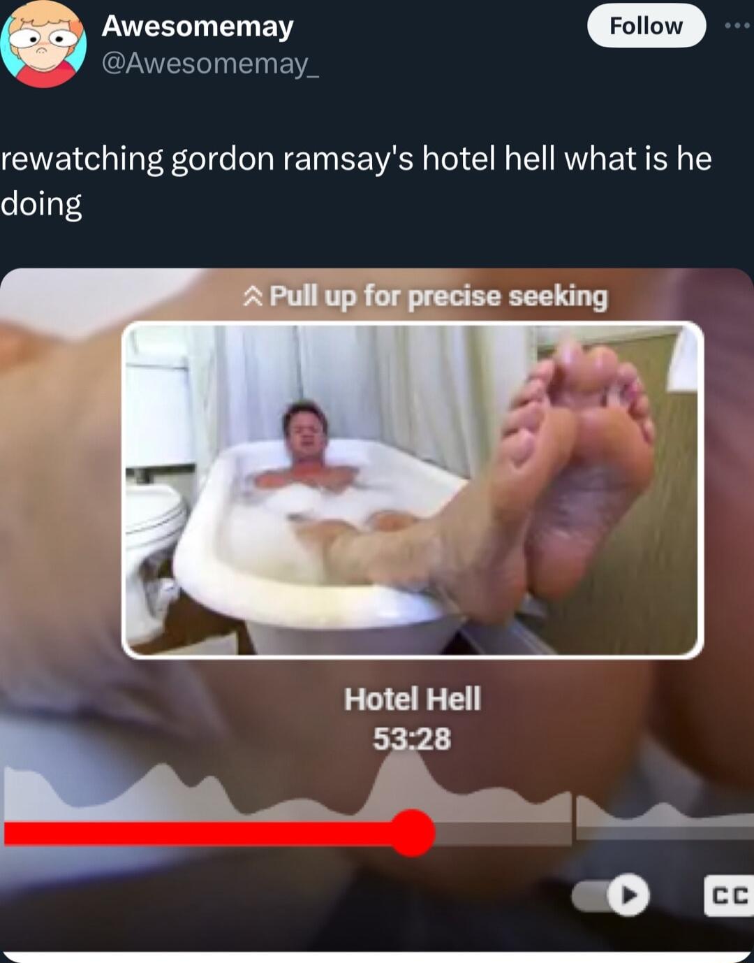 a Awesomemay Follow SS ENEN rewatching gordon ramsays hotel hell what is he doing Hotel Hell SO 0