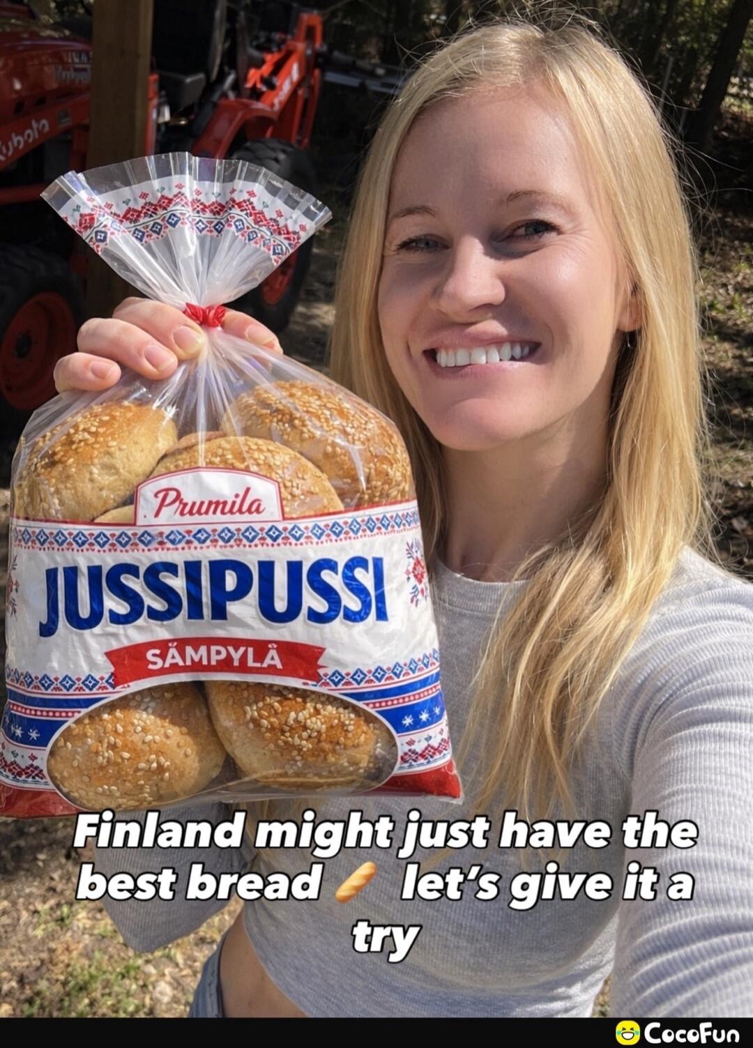 Prumila JUSSIPUSSI SÄMPYLÄ Finland might just have the best bread let's give it a try