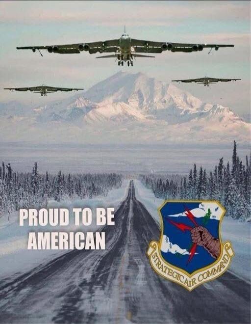 PROUD TO BE AMERICAN STRATEGIC AIR COMMAND