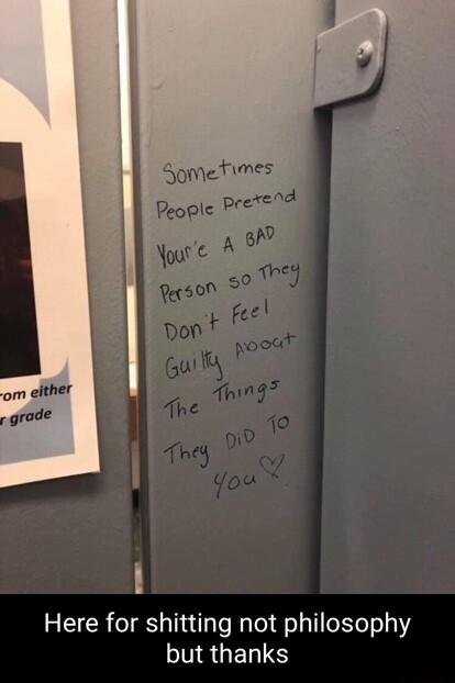 2O Here for shitting not philosophy SNSGELTS