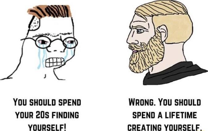 YOU SHOULD SPEND WRONG YOU SHOULD YOUR 205 FINDING SPEND A LIFETIME YOURSELF CREATING YOURSELF