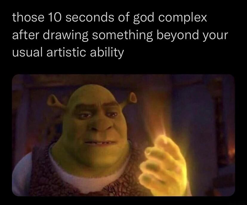 QISR TORSEeloloTe o i ele RelelTol after drawing something beyond your usual artistic ability