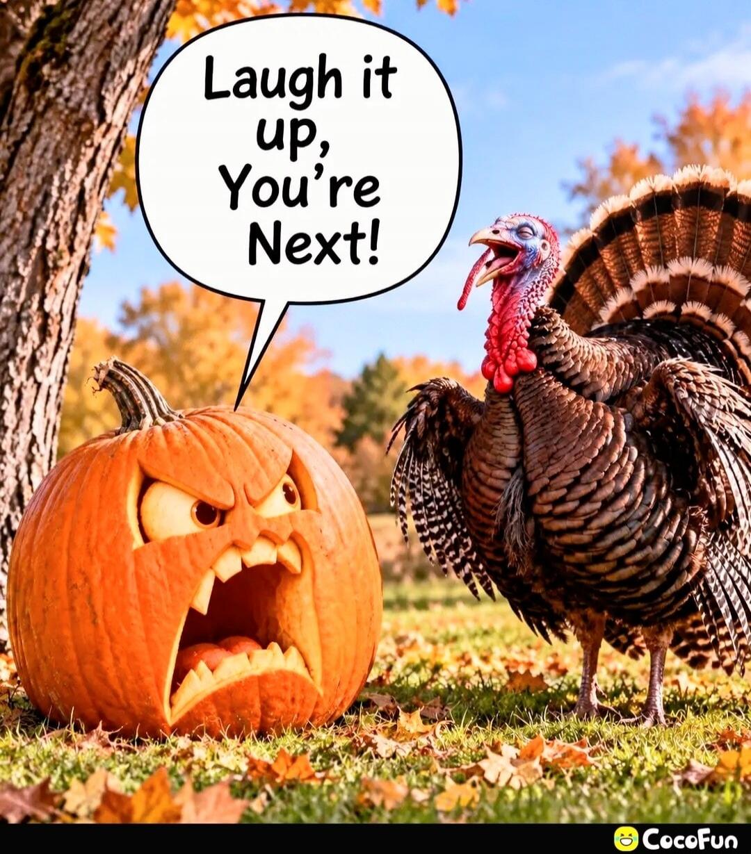 Laugh it up, You're Next!