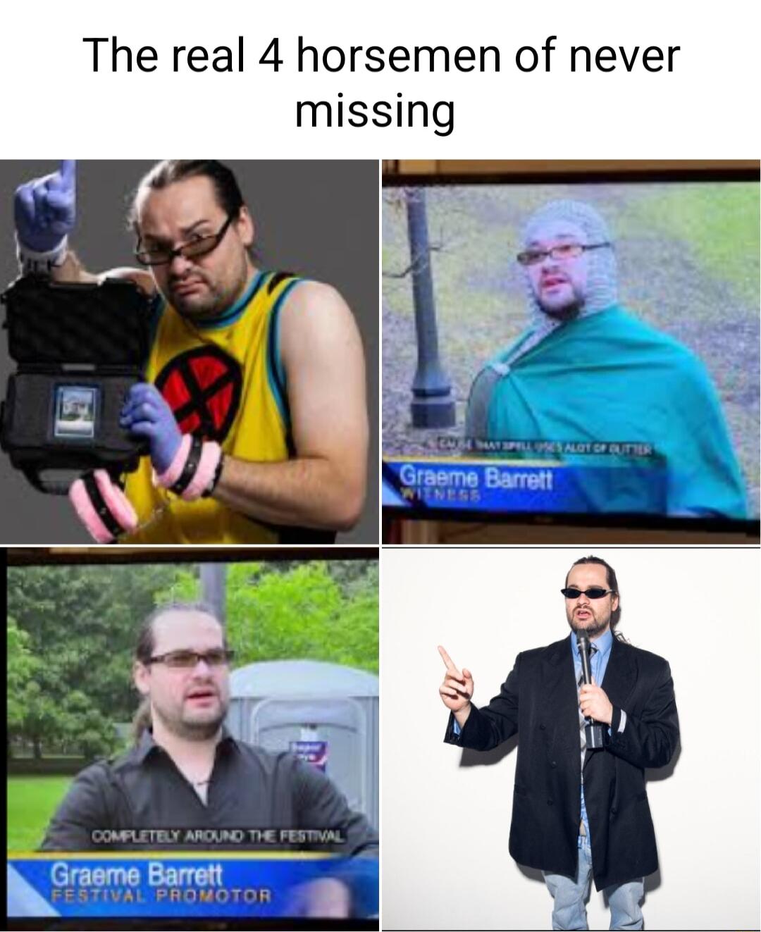 The real 4 horsemen of never missing