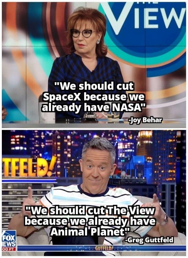 Joy Behar from The View says: 