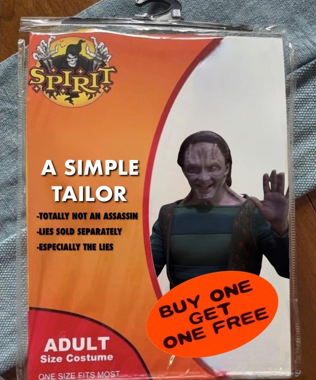 A SIMPLE 7 Ko ADULT Size Costume 5 T