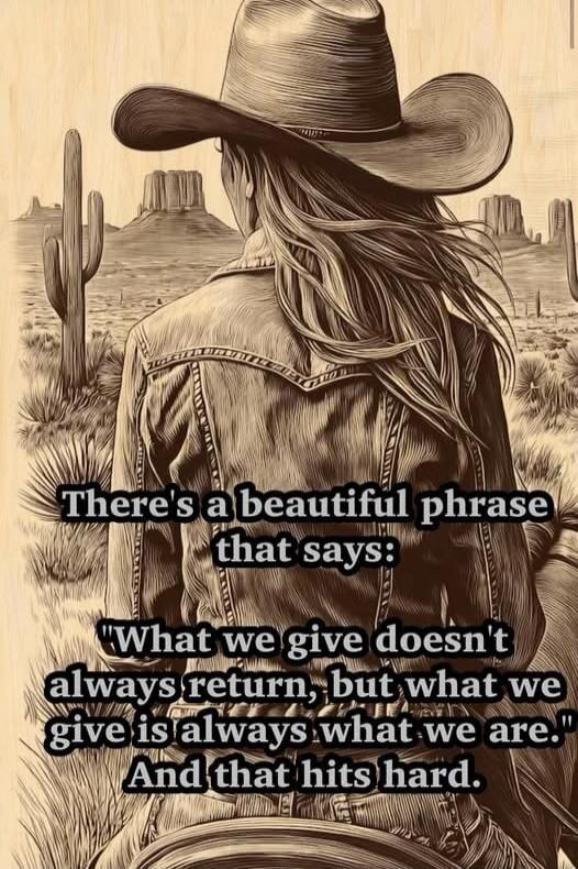 There's a beautiful phrase that says: 
