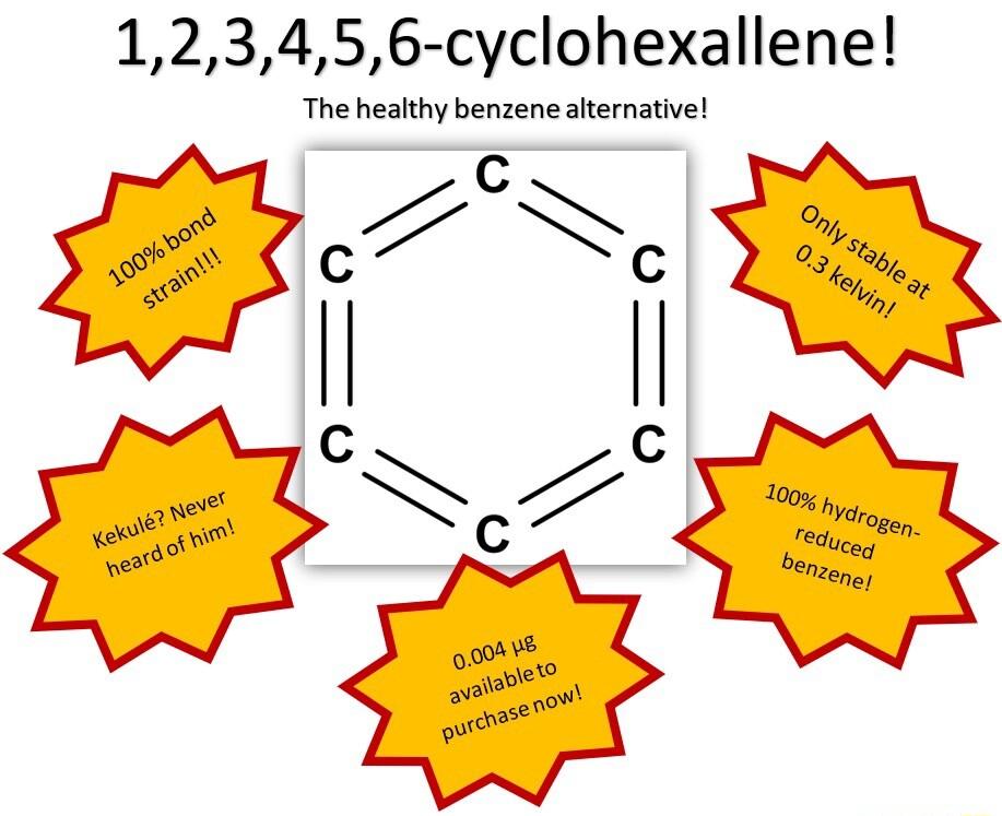 123456 cyclohexallene The healthy benzene alternative