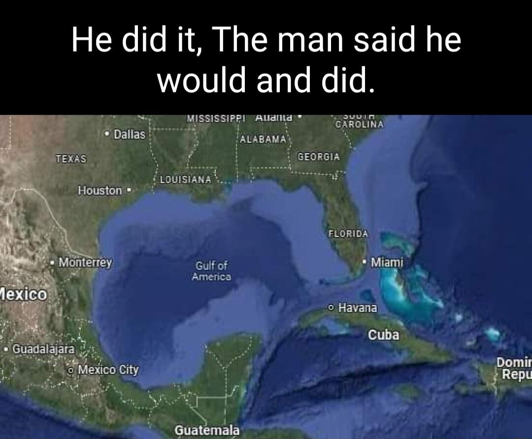 He did it The man said he would and did