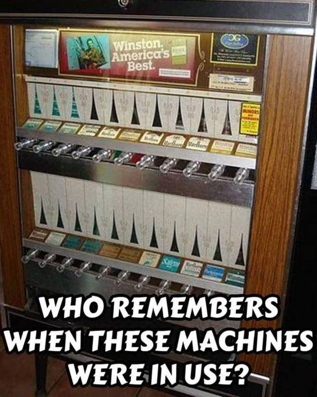 WHO REMEMBERS WHEN THESE MACHINES WERE INUSE