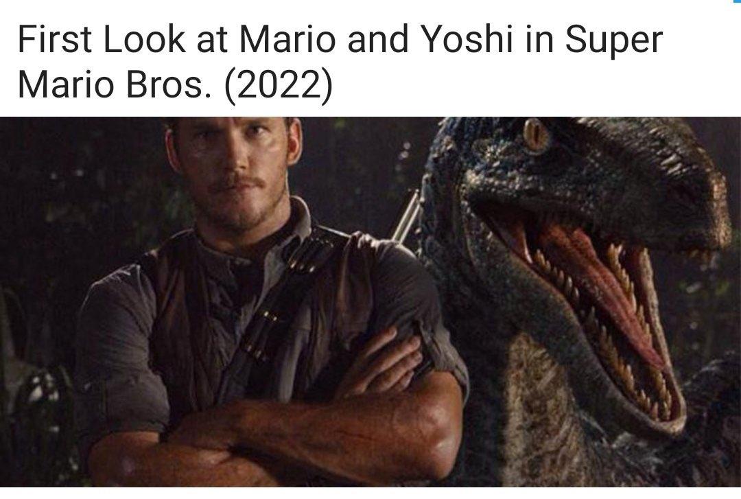 First Look at Mario and Yoshi in Super Mario Bros 2022