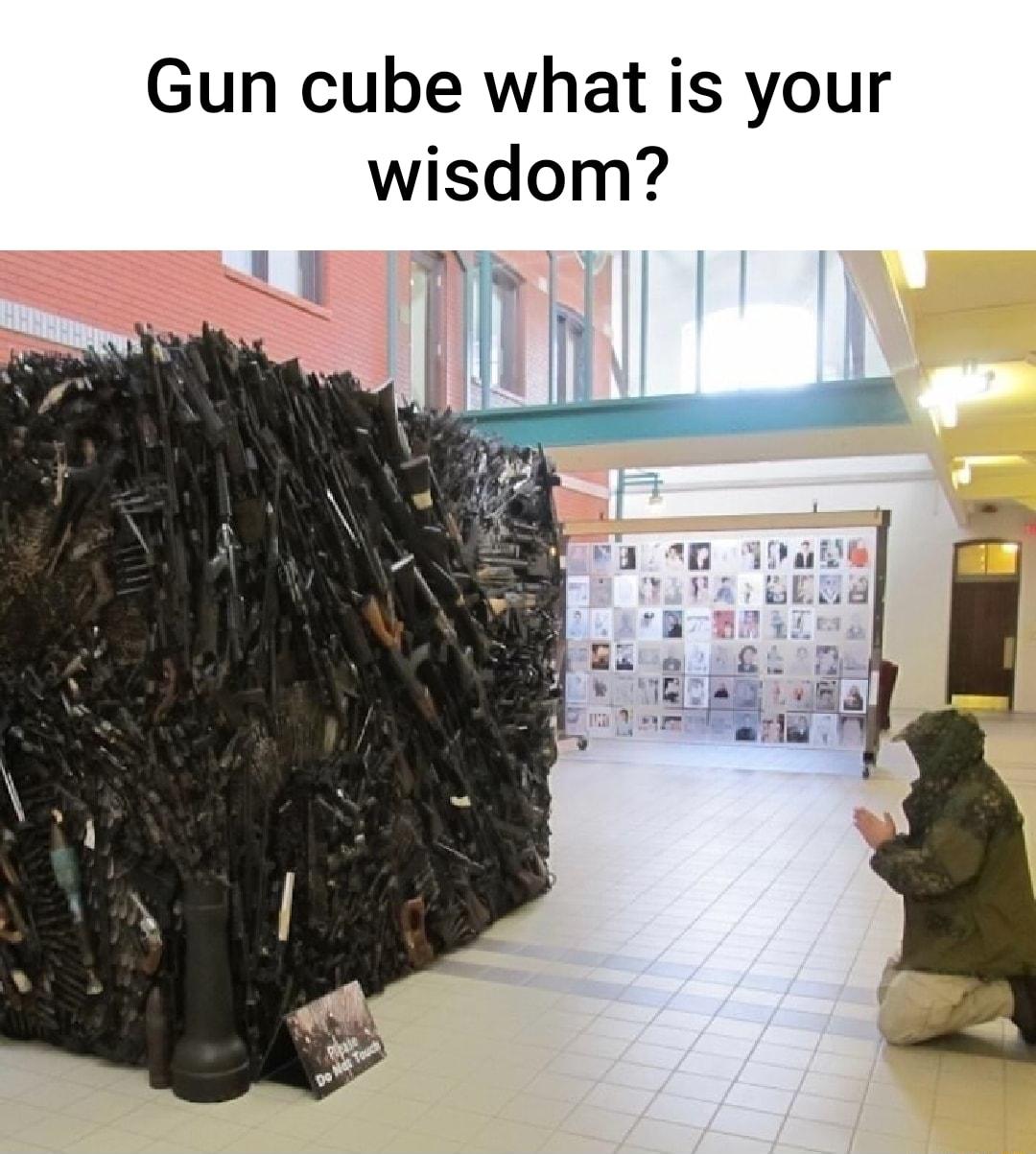 Gun cube what is your wisdom