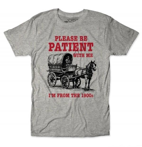 PLEASE BE PATIENT WITH ME I'M FROM THE 1900s