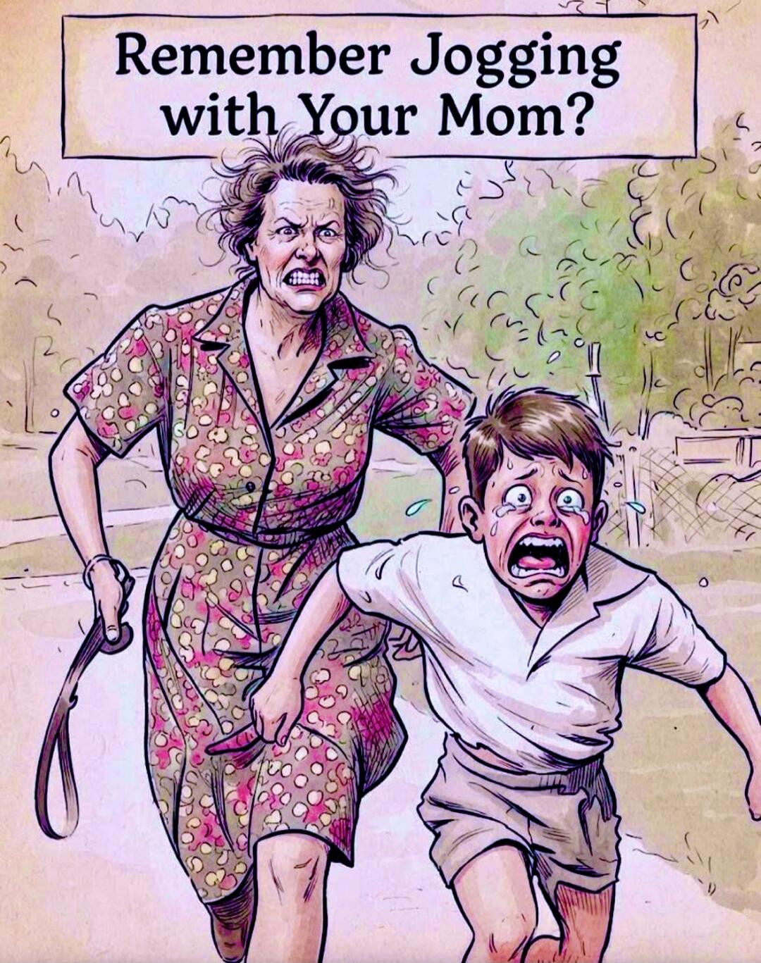 Remember Jogging with Your Mom?