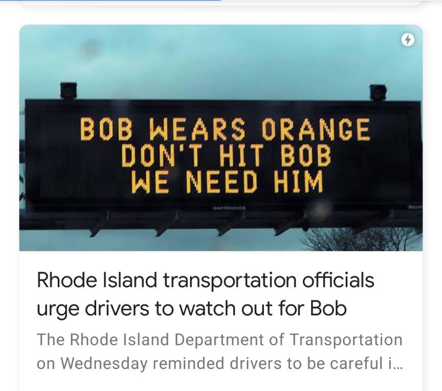 Rhode Island transportation officials urge drivers to watch out for Bob The Rhode Island Department of Transportation on Wednesday reminded drivers to be careful i