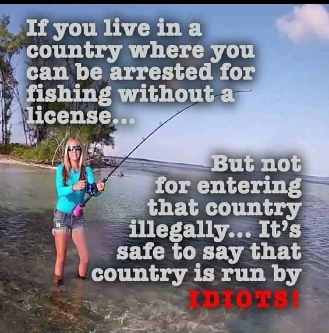 If ouhvema ountry where you tan be arrested for fishing without a lcenseq 8 that country SET EVIL A0S 1 3T safe to say that country isrunby JDIOIB L 5 f