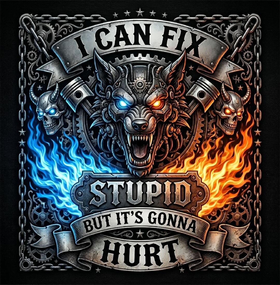 I CAN FIX STUPID BUT IT'S GONNA HURT