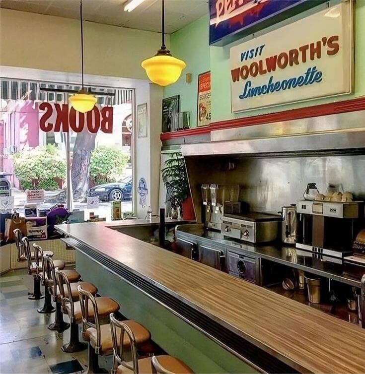Visit WOOLWORTH'S Luncheonette
Books
