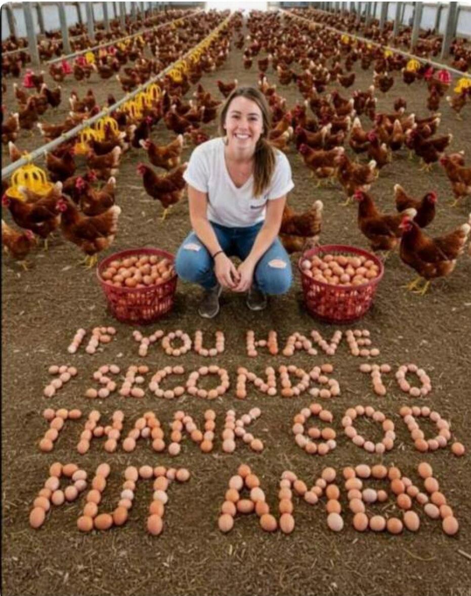 IF YOU HAVE 7 SECONDS TO THANK GOD, PUT AMEN