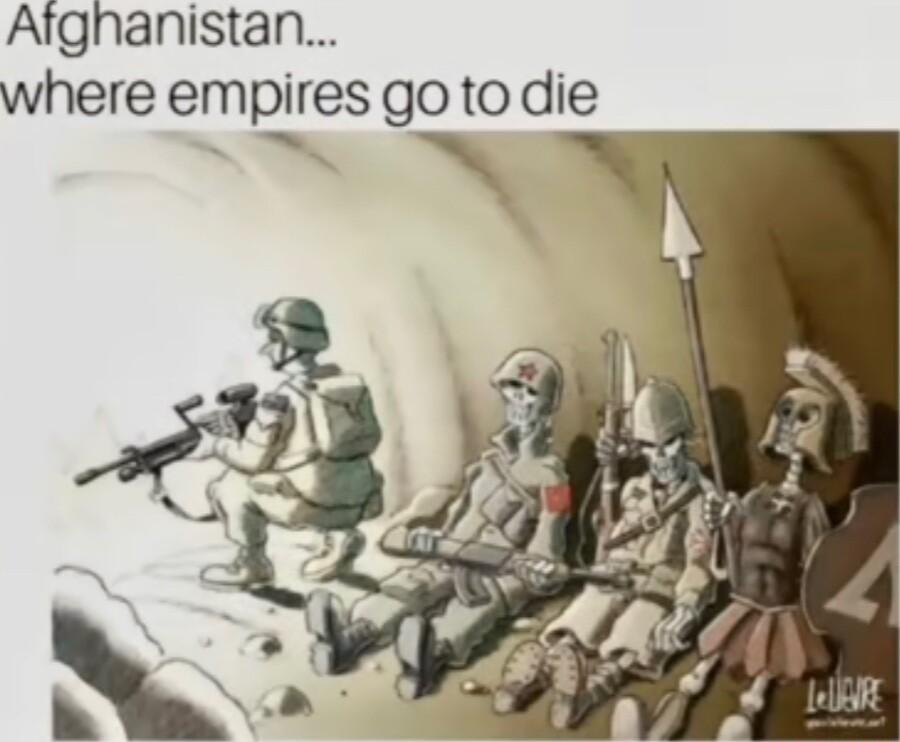 Alghanistan where empires go to die N