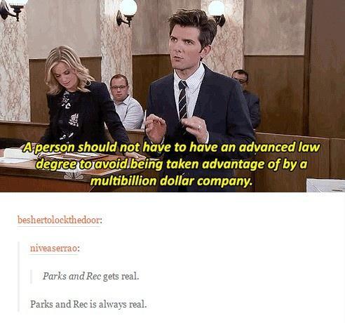 person should not have to have an advanced law degreejtojavoidibeing taken advantage of by a multibillion dollar company