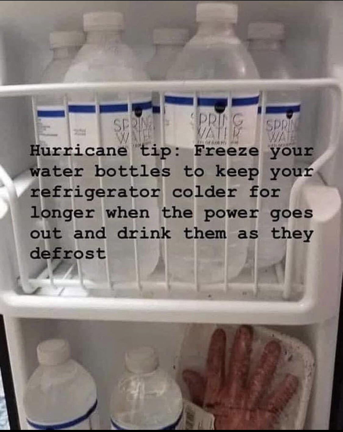 refrigerator colder for longer when the power goes oaand drink them as they d ost W o