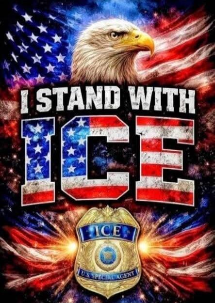 I STAND WITH ICE U.S. SPECIAL AGENT