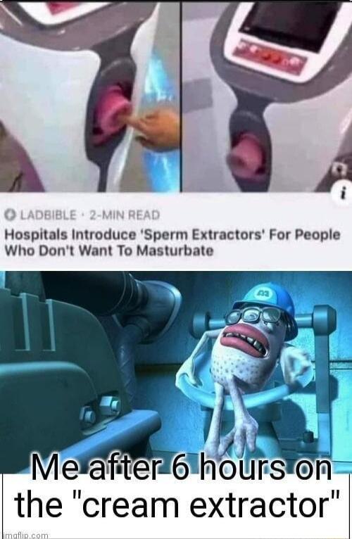 Hospitals Introduce Sperm Extractors For People Who Dont Want To Masturbate 6LFS on the cream extractor