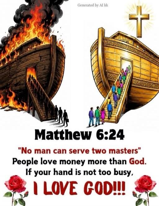 Generated by Al kk Matthew 6:24 