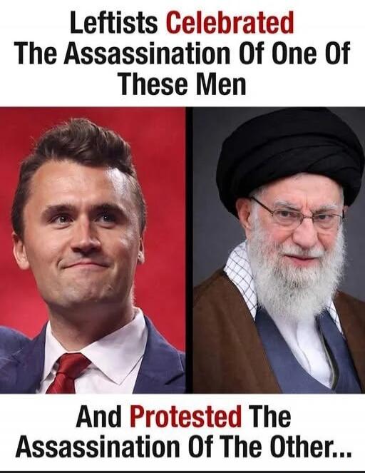 Leftists Celebrated The Assassination Of One Of These Men And Protested The Assassination Of The Other...