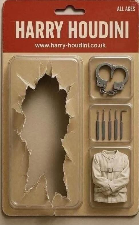 HARRY HOUDINI
www.harry-houdini.co.uk
ALL AGES