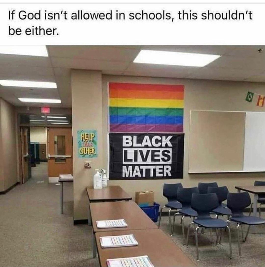 If God isnt allowed in schools this shouldnt be either