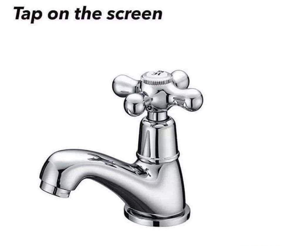 Tap on the screen